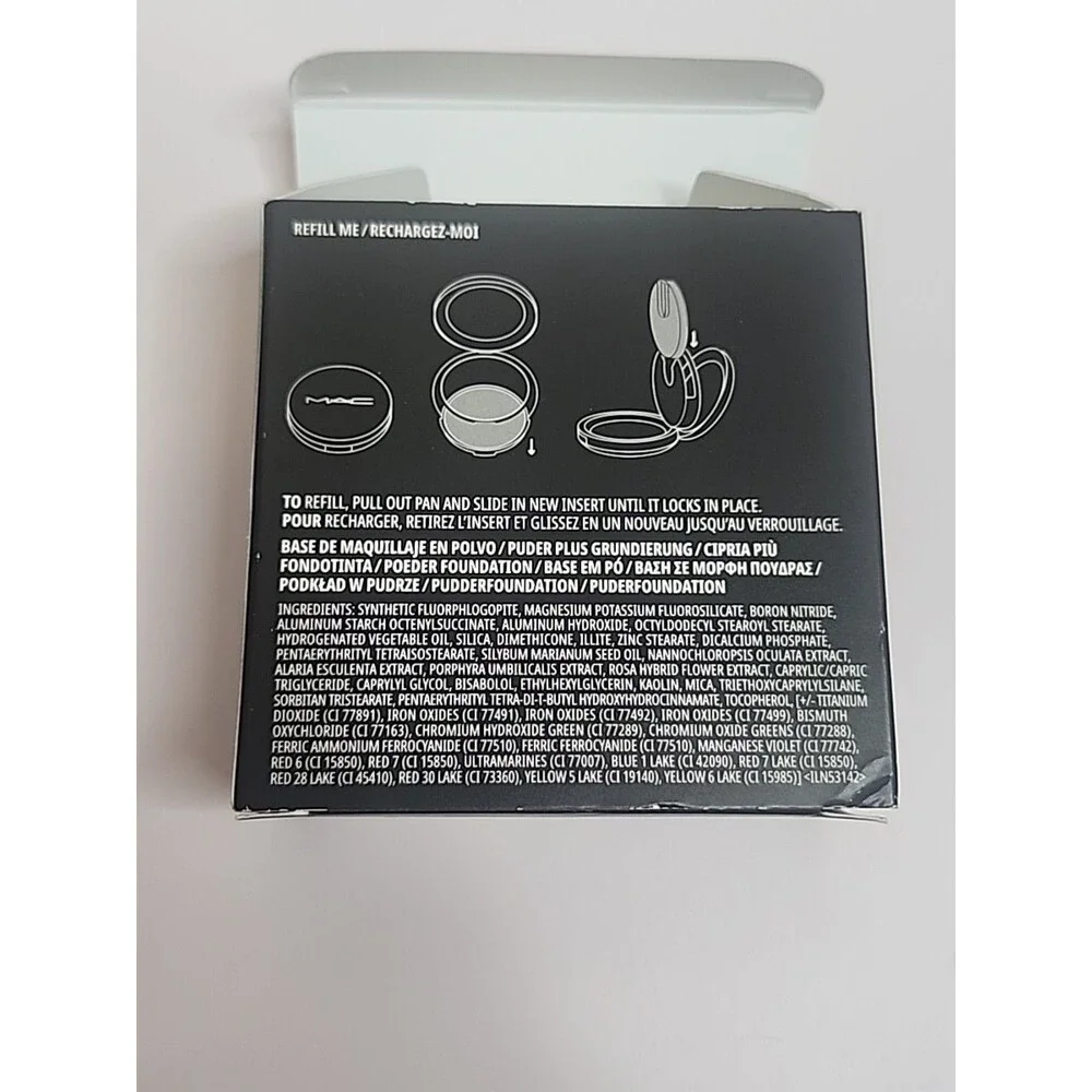 MAC Studio Fix Powder Plus Foundation, Matte Full Coverage N6 New In Box